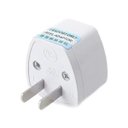 Ver imagem 2 de Adaptador Viagem Tomada Universal Internacional Bivolt Compacto Seguro Leve Prático