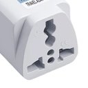 Ver imagem 1 de Adaptador Viagem Tomada Universal Internacional Bivolt Compacto Seguro Leve Prático