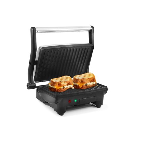 Elite Gourmet Epn-2976 Grill & Panini Press 2-slice 1.25” Preto