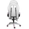 Cadeira Gamer Ergonômica Top para Escritório Rosa e Branco - 4
