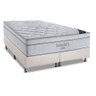 Cama Box King: Colchão Molas Ortobom Super Freedom + Base Crc Courano Branco(186x198) - 1