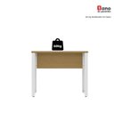 Ver mais imagens de Escrivaninha Mesa Escritório P25 90cm Samba e Branco Marrom