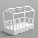 Ver imagem 1 de Cama Montessoriana Solteiro C/ Auxiliar