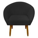 Ver imagem 5 de Kit 2 Poltronas Decorativa para Sala Recepção Manicure Consultório Stella Suede