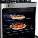 Ver imagem 3 de Fogão Consul 5 Bocas Cor Inox com Mesa de Vidro e Trempe de Ferro Fundido - Cfs5var