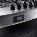 Ver imagem 2 de Fogão Consul 5 Bocas Cor Inox com Mesa de Vidro e Trempe de Ferro Fundido - Cfs5var