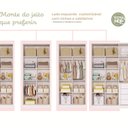 Ver mais imagens de Guarda Roupa de Bebê 4 Portas 4 Gavetas Mel Branco Espresso Móveis