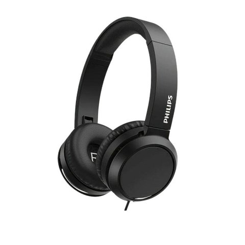 Fones Philips Tah4105 Leves Dobraveis e com Isolamento de Ruidos Preto