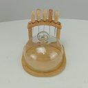 Ver imagem 2 de Jogo 7 Peças para Queijo Home&co com Tampa de Vidro Bambu