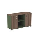 Ver imagem 3 de Armário Credenza 2 Portas Pivotante P25 Verde/Salvia/Walnut
