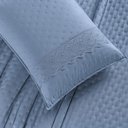 Ver imagem 2 de Cobre Leito King Cherry Laise Micropercal 200fios 3pç Azul