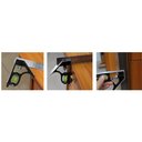 Ver imagem 3 de Kit Esquadro Nivel Combinado Régua Inox 12pol 300mm com Riscador