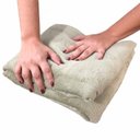 Ver imagem 2 de Cobertor de Manta Microfibra Solteiro:CAQUI