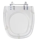 Ver imagem 1 de Assento Sanitario Poliester Thema Cristal para vaso Incepa