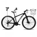 Ver imagem 2 de Bicicleta Mountain Bike Nero 6 Aro 29 Quadro Alumínio 21 Marchas Shimano Absolute Tamanho 19"