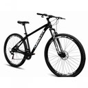 Ver imagem 1 de Bicicleta Mountain Bike Nero 6 Aro 29 Quadro Alumínio 21 Marchas Shimano Absolute Tamanho 19"