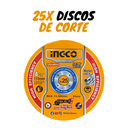 Ver mais imagens de Combo 5 Máquinas + Maleta Rodinha (CKLI20595-9) - Ingco