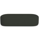 Ver imagem 3 de Kit 02 Puffs Decorativos Orgânicos para Living Quarto 160cm Doha W01 Linho Verde Musgo - Lyam Decor