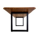 Ver imagem 6 de Mesa de Jantar 6 Lugares Gourmet 230cm x 90cm Madeira Maciça Natural Cor:Madeira Natural