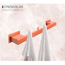 Ver imagem 5 de Cabideiro C4 Inox Rose Gold - Kromus RT0312R