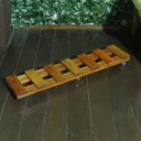 Ver imagem 2 de Suporte Vasos jardineira Planta Madeira com Rodízios Gel 90x20