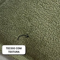 Capa de Almofada Boucle Verde 45x45 - 4