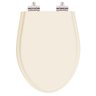 Assento Sanitario Poliester com Amortecedor Absolute Bone (bege Claro) para Vaso Ideal Standard - 1