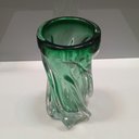 Ver imagem 4 de Vaso Decorativo Enfeite Casa Vidro 22x10x10cm Verde