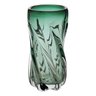 Vaso Decorativo Enfeite Casa Vidro 22x10x10cm Verde - 1