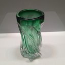Ver imagem 3 de Vaso Decorativo Enfeite Casa Vidro 22x10x10cm Verde