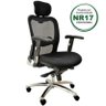 Cadeira Presidente Tela New Ergon Frisokar Cor Preta –2411 - 2