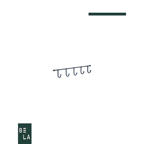 Jomer - Gancho Porta Tudo Pt Parede 2442