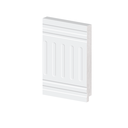 Ver imagem 1 de Rodapé Poliestireno 15cm Branco 53315 Arquitech Versalhes