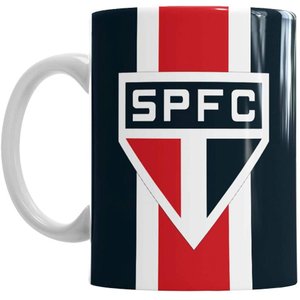 Caneca 330ml Sao Paulo Porcelana