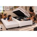 Ver imagem 3 de Cama Baú c/Aux Crc Solt+Colchão Ortopédico Fit 2.0 Ortobom