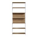 Ver imagem 4 de Estante 7 Prateleiras 211,5cm Home Office Artesano Concept Marrom/Nogal Sevilha/Branco