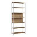 Ver imagem 2 de Estante 7 Prateleiras 211,5cm Home Office Artesano Concept Marrom/Nogal Sevilha/Branco