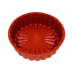 Forma Redonda de Silicone Para Bolo Charlotte - 1