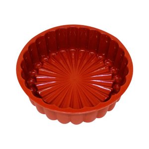Forma Redonda de Silicone Para Bolo Charlotte