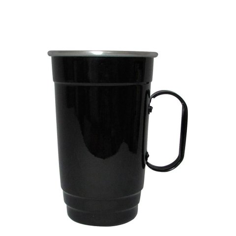 Caneca em Alumínio Térmica de Chopp e Cerveja Beer - Black