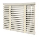 Ver imagem 1 de Persiana Horizontal - 1,70m Larg X 2,00m Alt - Alumínio 50mm com Fita Decorativa - Cor: Bege Claro -