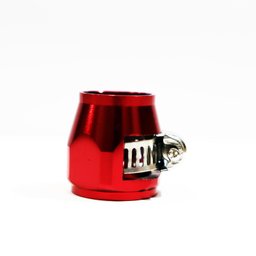 Abraçadeira Alumínio Aeroquip An8 (Vermelho) - 3
