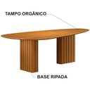 Ver imagem 7 de Mesa de Jantar Isis Orgânico Cinamomo Base em Madeira 1,80 M Leifer Móveis