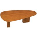 Ver imagem 6 de Mesa de Jantar Isis Orgânico Cinamomo Base em Madeira 1,80 M Leifer Móveis