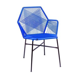 Cadeira Tropicalia Mexicana Azul Royal