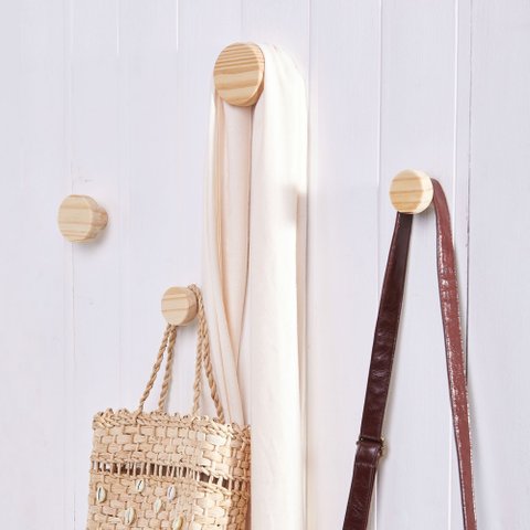 Cabideiro Redondo - Kit com 4 unidades CASA 67