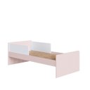 Ver imagem 1 de Cama Infantil com Protetores Laterais 194X94,2cm Branco/Rosa