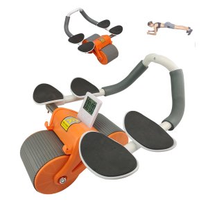 Rolo Abdominal Roda Exercicio Musculaçao Lombar Braço Abdomen Costas Academia Treino Atividade Fisic