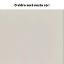 Ver imagem 3 de Aparador 160cm Mh-5345 Madeira Amêndoa Vidro Off White Base Amêndoa