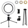 Ring Light de Mesa Iluminador Tripé 6 Polegadas C/ Suporte - 3